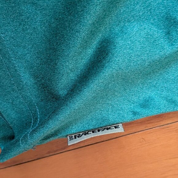 EUC RaceFace Men's Size Large forest green Jersey w/Screenprint RaceFace logo - Picture 4 of 5